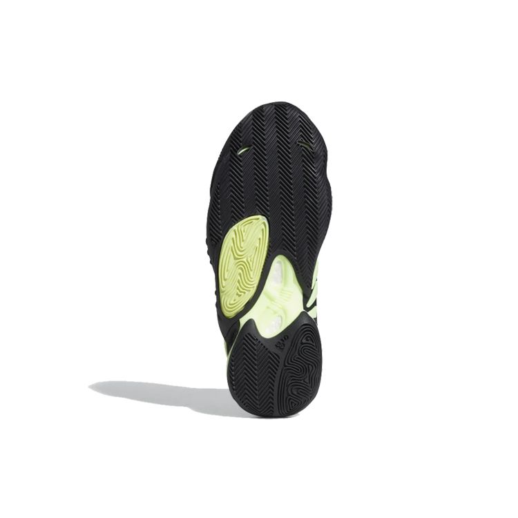Adidas Originals Crazy BYW X 2.0 Synthetic Leather Sports Shock Absorption Low Top Lifestyle Shoes Unisex Sneakers Black Green EE6012