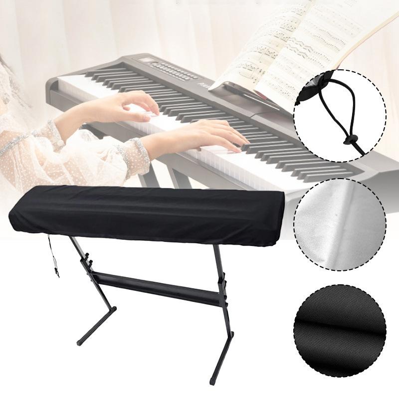 61/88 Key Digital Electronic Piano Cover Fabric Light Thin Keyboard Instrument Dust Cover Breathable Heat Radiation Dustproof