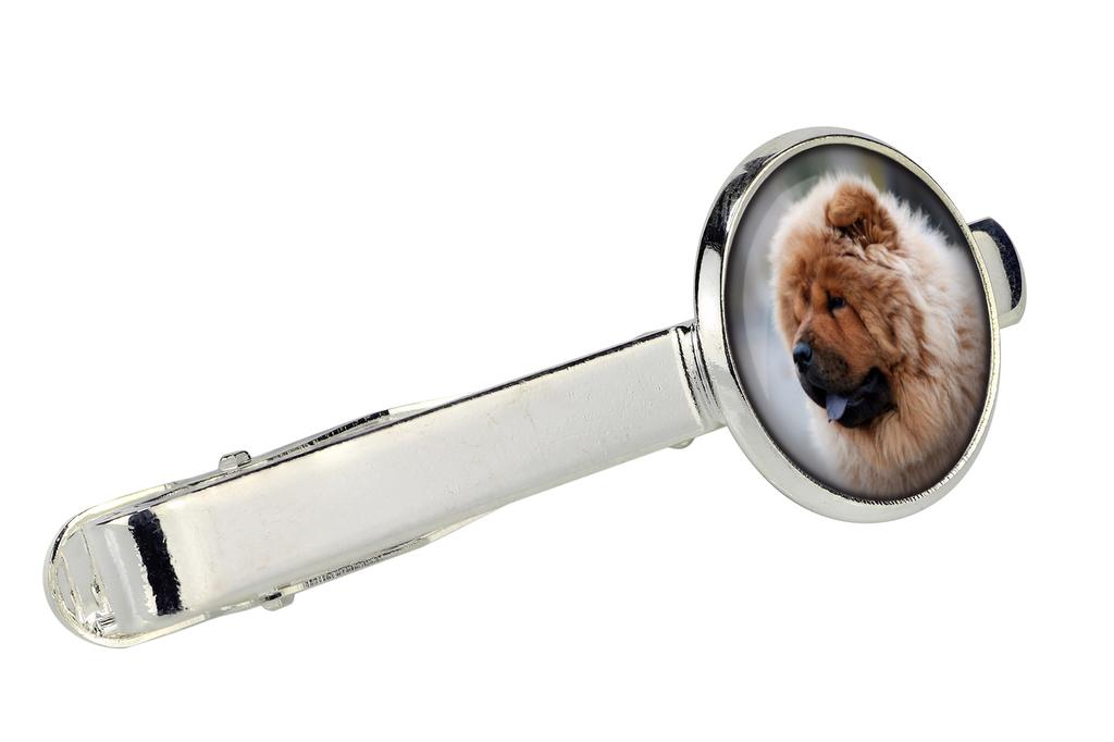 Chow Chow - cufflinks and tie with your photo, a suit decoration, men's jewelry from the Art-Dog brand.