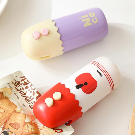 Mini Bag Sealer 3-in-1 Vacuum Sealer for Snacks Food Storage Portable Rechargeable Household Sealing Machine