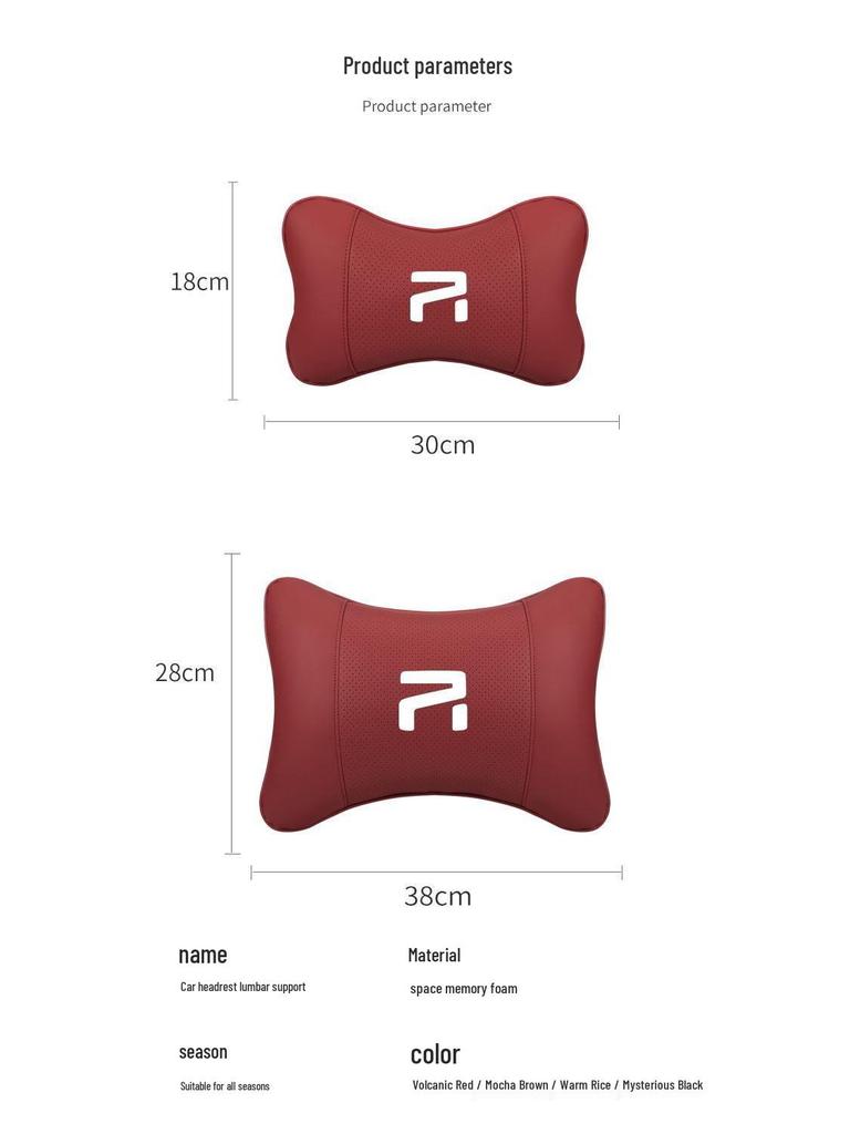 Custom Comfort Cushion: Car-Specific Neck Pillow & Lumbar Support for Exceptional Cars