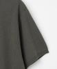 MILLO ARCHIVE Silo Half Henley Neck Knit [Charcoal]