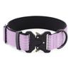 Heavy Duty Tactical Dog Collar with Quick Release Buckle Adjustable Reflective Pet Collar for Medium Large Dogs Outdoor Training