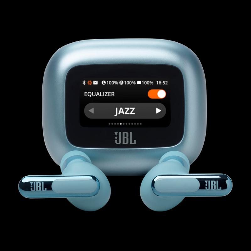 JBL LIVE BEAM 3 True Wireless Earbuds with Smart Touchscreen Case