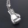 Stainless Steel Boxing Gloves Men's Pendant Personality Domineering Fist Pendant Necklace