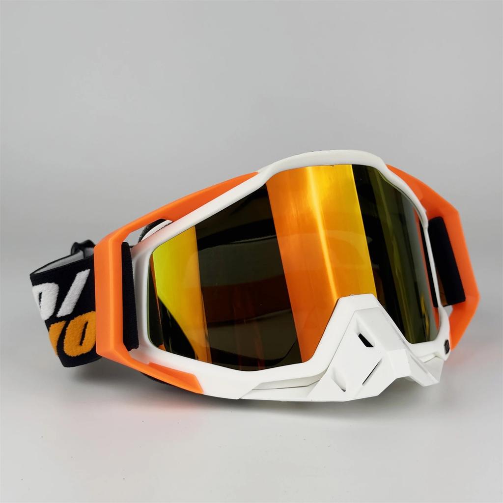100% Off-Road Goggles Motorcycle Off-Road Goggles Windproof Sand Anti-UV Glasses Outdoor Helmet Accessories