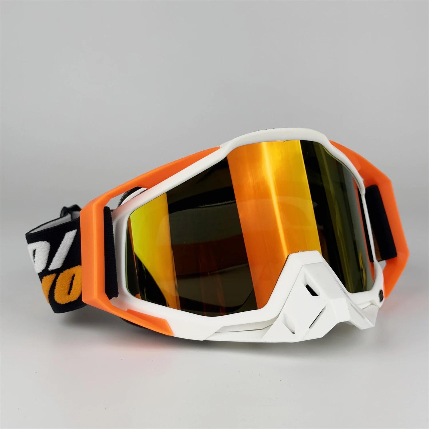 

100% Внедорожные очки Мотоциклетные внедорожные очки Ветрозащитные Пескозащитные Анти-УФ очки Аксессуары для шлема для улицы