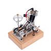3.3CC V2Dual-cylinder Metal Four-stroke Physical Engine Model Scientific  Internal Combustion Engine Exquisite CNC Mechanic Gift