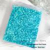 Mermaid Iridescent Nail Art Beads - Glass Rhinestone Half-Rounds for DIY Nail Decoration