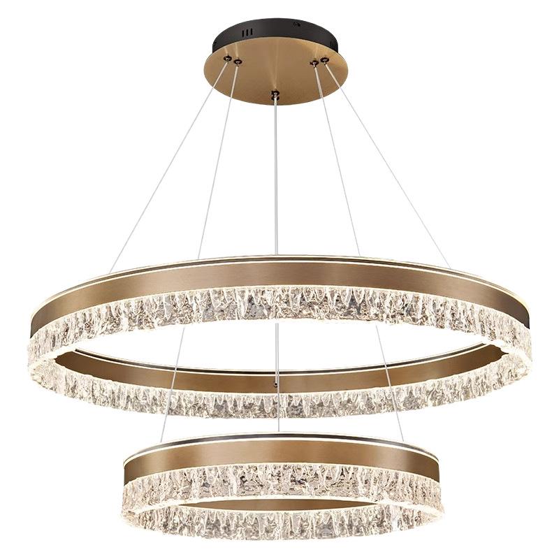 Italian Minimalist Chandelier for Living Room or Restaurant - Modern Luxury Lighting Fixture