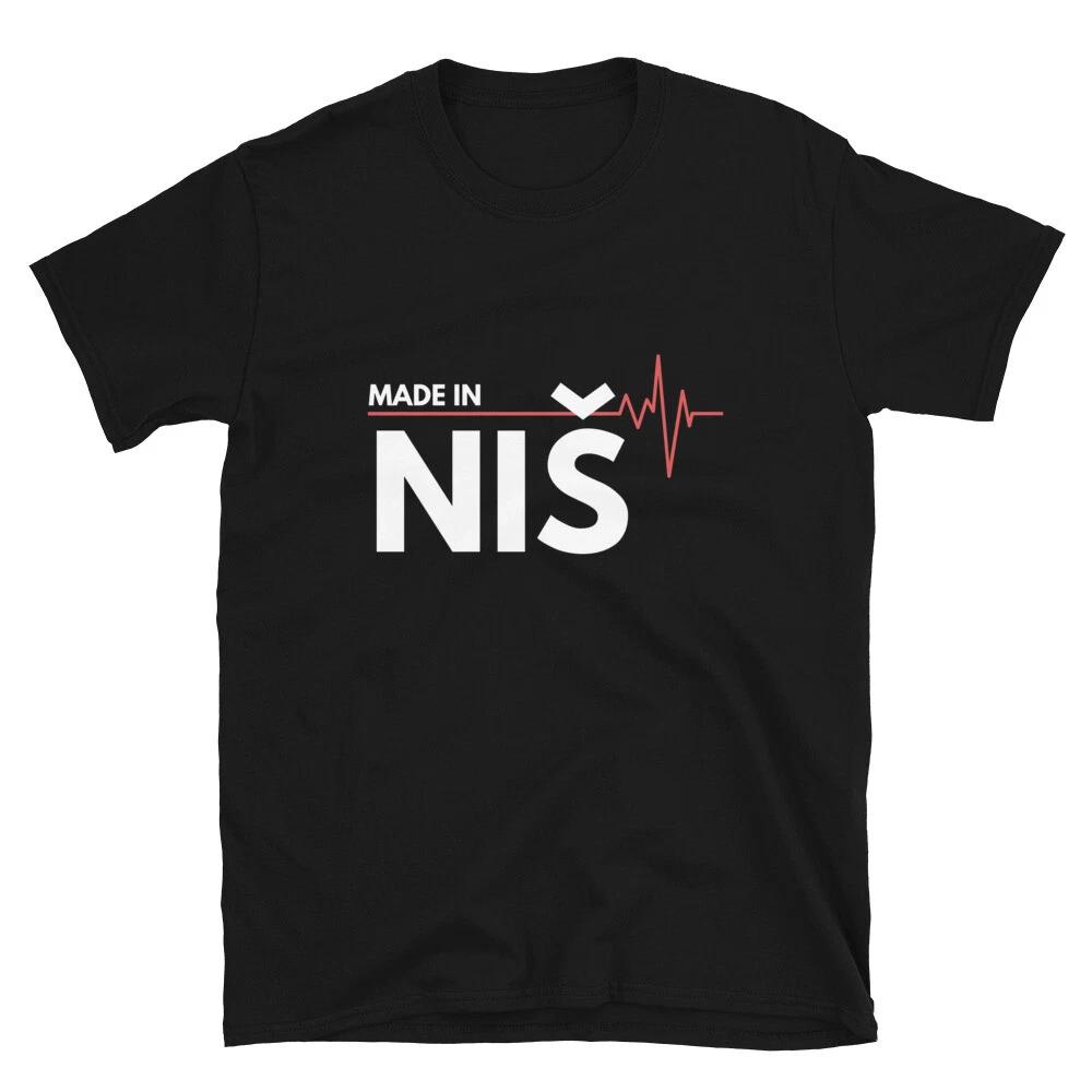 Born In Nis Srbija Place Of Birth Classic T-Shirt S