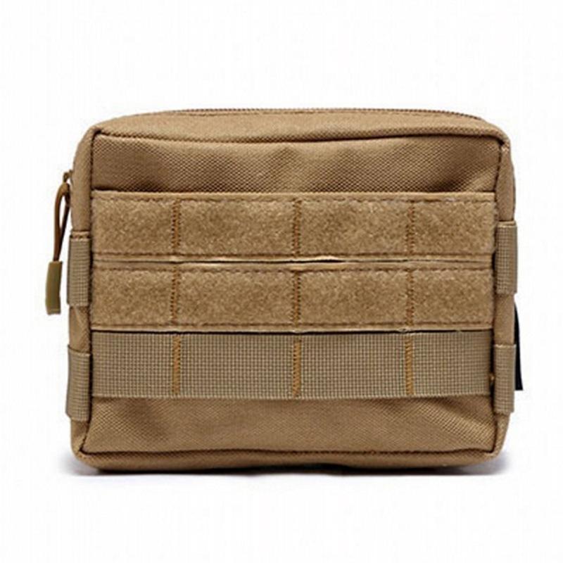Outdoor Molle Utility EDC Tool Waist Pack Medical First Aid Pouch Phone Holder Case Hunting Bag Survival Gear