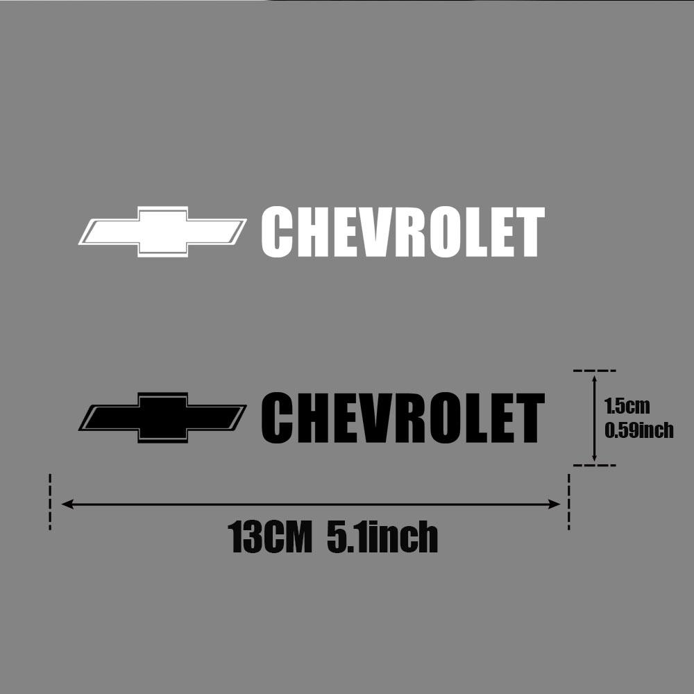 4 Pièces PVC Logo de Voiture Flanc de Carrosserie Bouchon de Réservoir Autocollant Emblème de Coffre Accessoires Pour Chevrolet Cruze Spark Captiva Malibu Trax Aveo SS