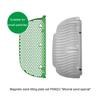 Waschbares magnetisches Sandtablett-Filtersieb-Set für PETKIT PURA MAX 2 Katzenklo