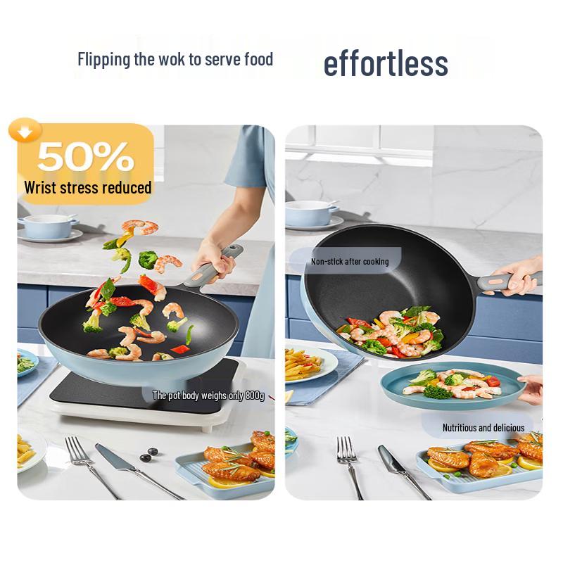 COOKER KING Non-Stick Stir-Fry Pan