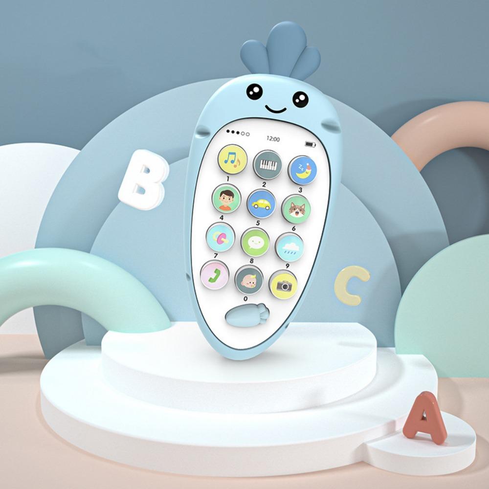 Voice Toy Phones Musical Toys Simulation Phone Control Music Sleeping Toy  Birthday Gifts