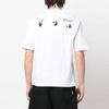 Off-White From Italy Skate Tee White/Black Men Tops OMAA119S22JER0020110