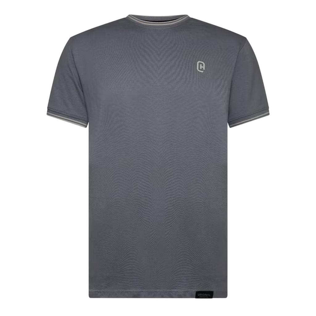 Crosshatch Mens Preece Contrast Striped T-Shirt