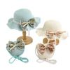 2-8 Years Girls Sun Hat Cute Straw Hat Fashion Kids Sun Hat  Beach