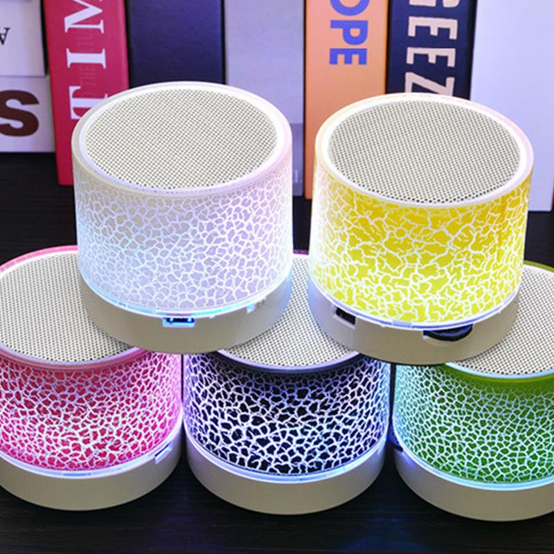 Portable Wireless Mini Bluetooth Speaker Colorful Lights Music Sound Box Bluetooth For Subwoofer Bocina System Mp3 Player Handsfree