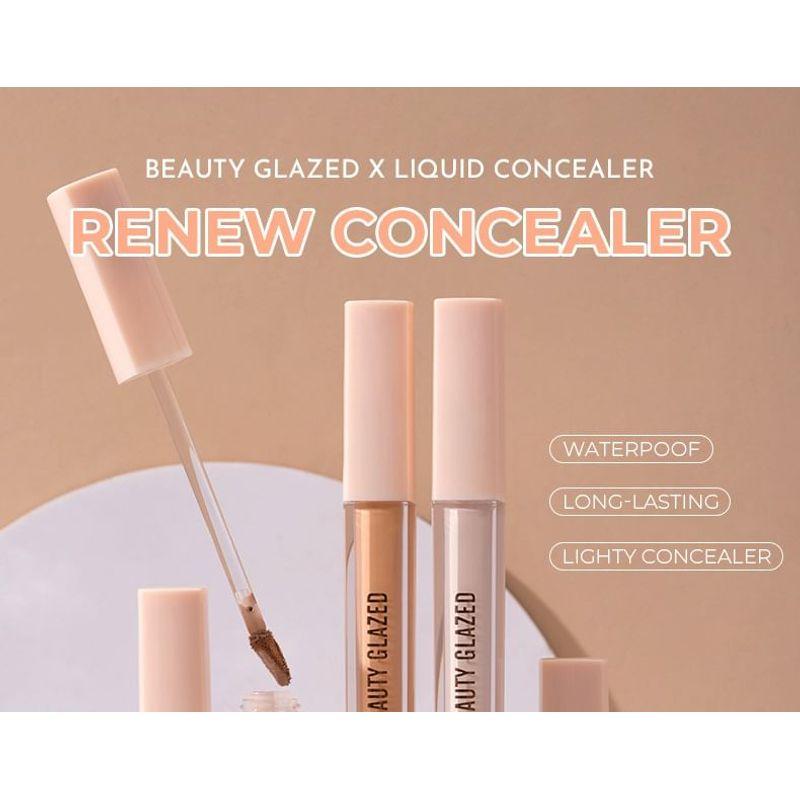 BEAUTY GLAZED - Langanhaltender leichter flüssiger Concealer - 6 Farbtöne
