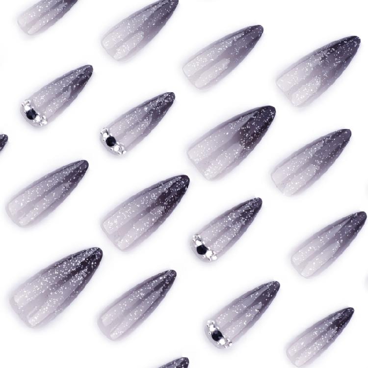 Stiletto mandlové tipy na nehty umělé nehty nalepovací na nehtovou tyčinku nalepovací na nehet lisovací na nehet umělé falešné nehty pro ženy dívky