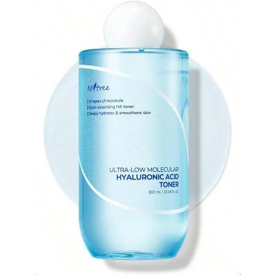 Isntree īpaši zemas molekulmasas hialuronskābes toneris 300 ml | Korejiešu ādas kopšana | Ātri uzsūcas | Dziļa mitrināšana un ādas izlīdzināšana | Vegānu ādas kopšana