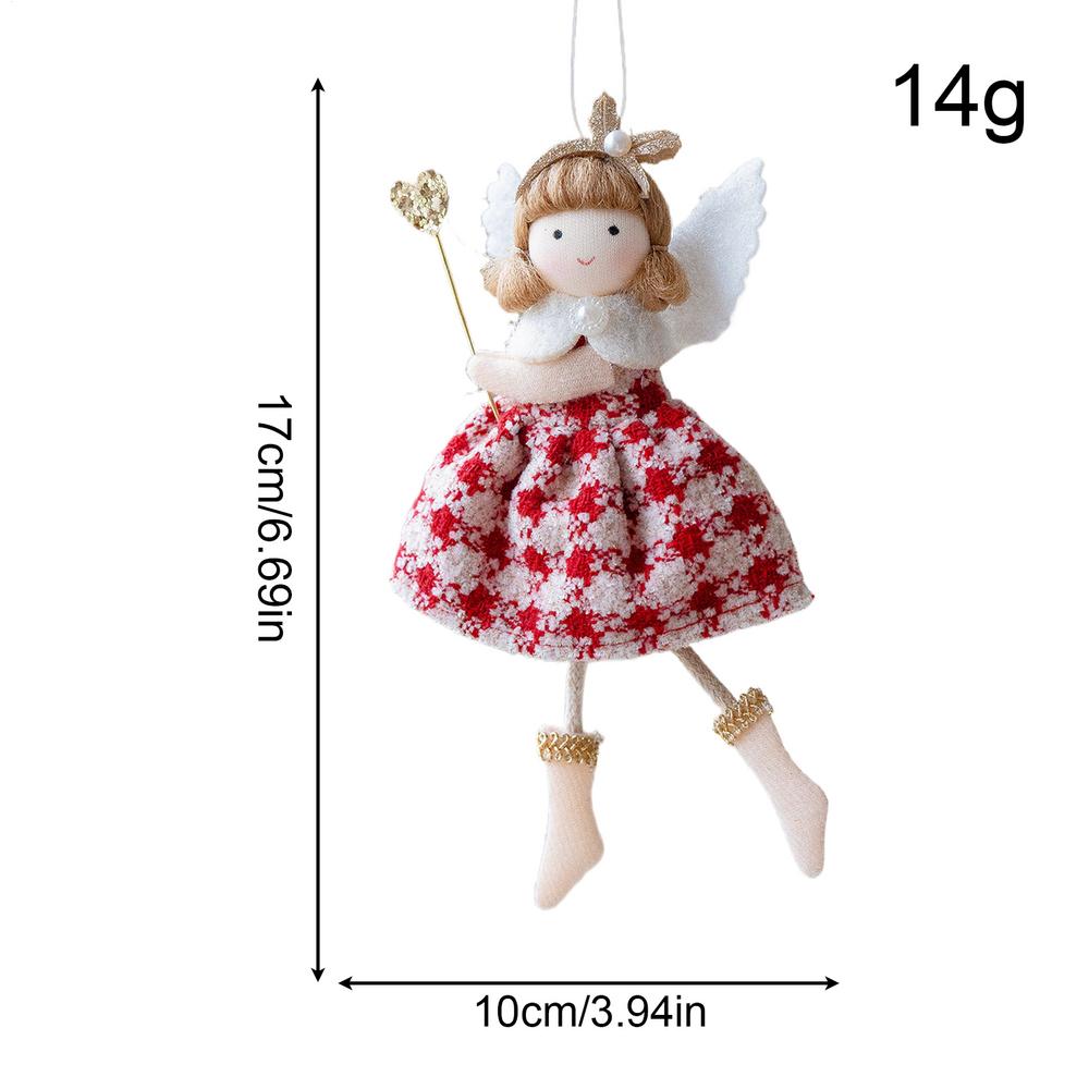 Christmas Tree Hanging Decoration Cute Angel Girl Pendant 2026 New Year Gift 2025 Xmas Navidad Christmas Decor