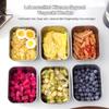 Stainless Steel Airtight Containers Set 10 Rust Resistant Meal Prep Storage for Baby Food and Kitchen Organization