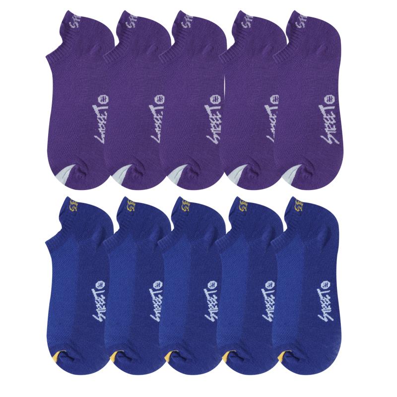 

10 пар высококачественных женских носков до щиколотки, дышащие хлопковые низкие короткие повседневные спортивные противоизносные модные уличные нескользящие носки Four Seasons EUR38-43