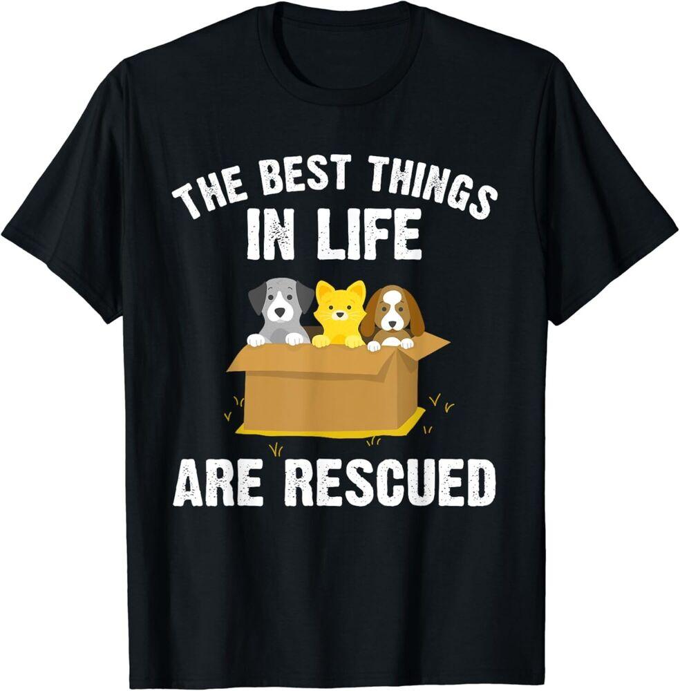 

Cool Animal Rescue Art For Men Women Animal Rescuer Lover Gift T-Shirt 4XL