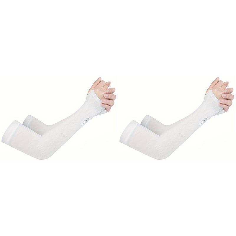 2-6 Pairs Arm Sleeves Summer Sun UV Protection Hand Cover support Running Fishing Cycling Ski Arm Cover Warmers For Men Women