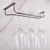 Kitchen Wine Glass Holder Cup Hanger Goblet Hanging Rack Storage Shelf Wall Mounted Stemware Holder With Screws For Bar Kitchen