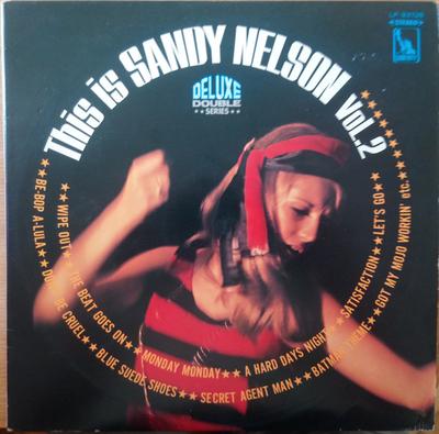 LP Record SANDY NELSON - This Is Sandy Nelson Vol.2 LP9372 LIBERTY Japan Rock Used