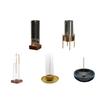 Anti Ashes Flying Incenses Stick Burners Holder with Glass Catcher for Home Decors and Relaxation in Meditations Room