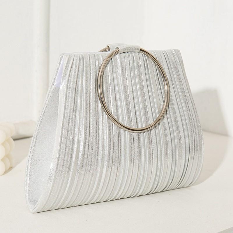Pochette da Donna in PU con Design Pieghevole per Feste Serale e Uso Quotidiano