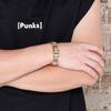 Hip Hop 15MM Men's Cool Bracelets Fashion Mesh High Quality Heavy Bracelet Best Friends Bangles Stainless Steel Party Jewelry