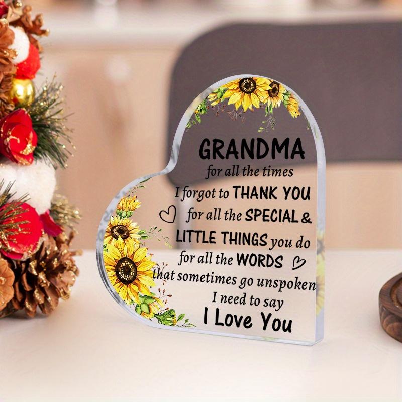 2D Flat, Acrylic Creative Thanksgiving Decorative Plaque, Sunflower Pattern Design, Suitable for Wall Decoration, Porch, Room, Villa, Accents Home, Ha