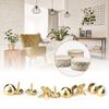 300PCS Upholstery Nails Tacks Stud Pushpin Smooth Surface Decorative Furniture Nails Pins(Yellow )