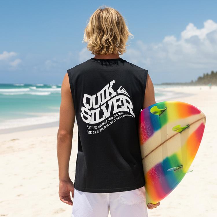 QUIKSILVER Men'S Sleeveless Rash Guard Qs1154Bmt