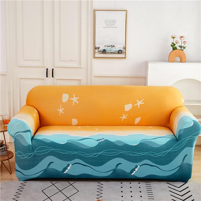 Couch Cover Stretch Sofa Cover Slipcovers Elastic All -Inclusive Case For Different Shape Sofa Loveseat Chair L -Style Sofa Case