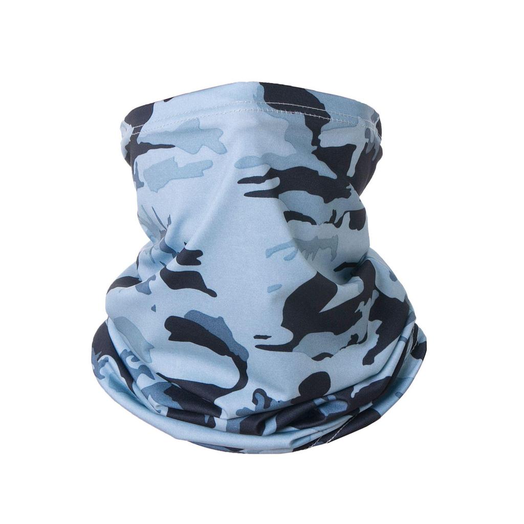 Unisex Camouflage Eisseide Nackengamasche - Sonnenschutz & Atmungsaktive Gesichtsmaske für Outdoor-Aktivitäten