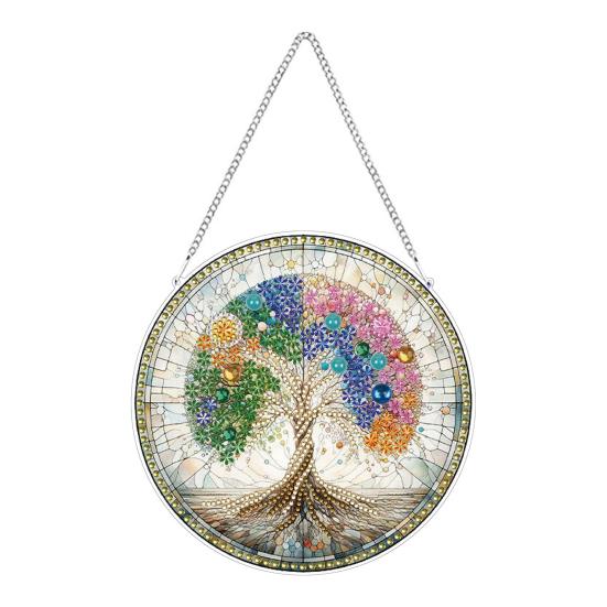 Relaxing Craft Project Colorful Pendant Necklace Acrylic 1 Pc