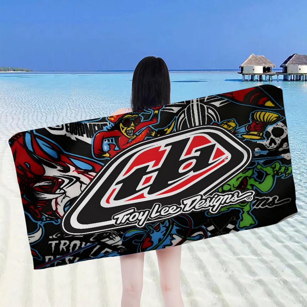 Troy Lee Designs Cartoon Beach Towel Cute Kawaii Room Decor Bath Girls Children Hand Towels For Bathroom Shower