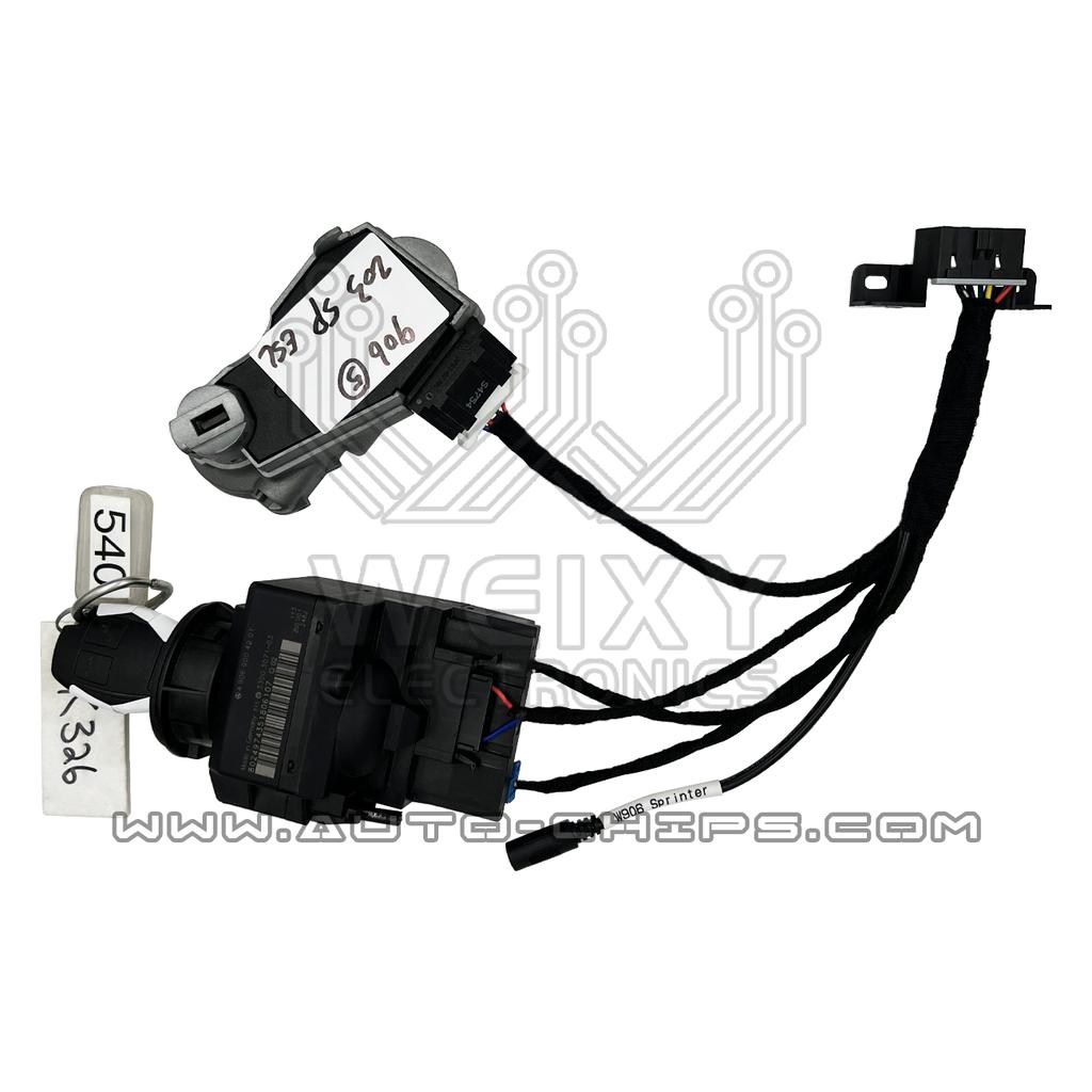 Cabo da plataforma de teste EIS ELV W906 Sprinter para Mercedes-Benz funciona com Abrites, VVDI MB, CGDI MB, Autel