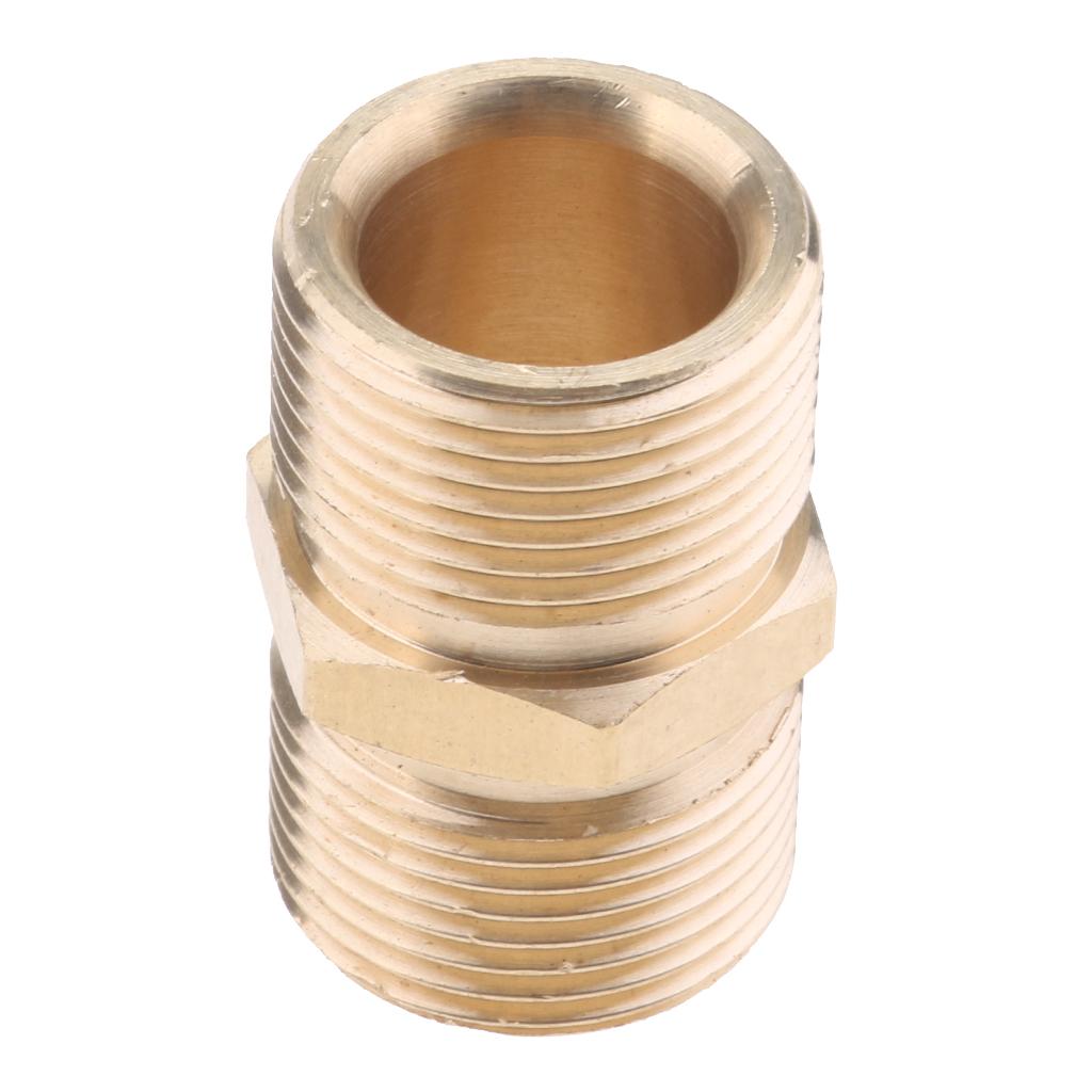 Brass Hose Connector for Pressure Washer, Adapter for Power Tools