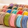 30M/1mm Hand-rubbed Cotton Threads for Hand-woven Knot Rope Necklace Braided Bracelet Yarn Thread Diy Craft Accessory Line