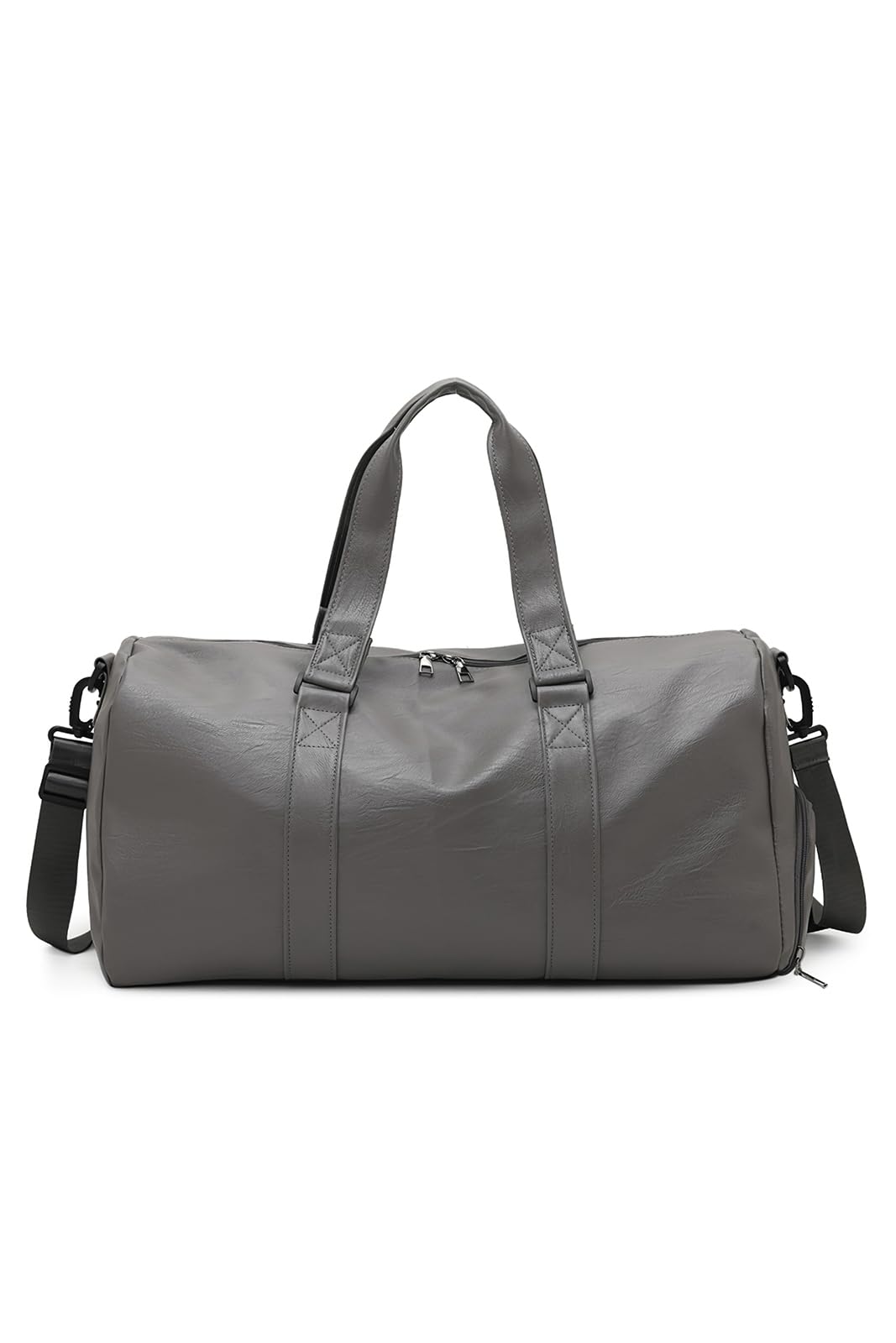 

MORGEN SKY Boston Bag, Sports Bag, Leather, Unisex, Large Capacity, Travel Bag, Business Trip Bag, Shoe Storage, Gym Bag, Lightweight, Water-Repellent