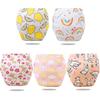 5pc/Lot Baby Cotton Training Pants Panties Cloth Diapers Reusable Toolder Nappies Diaper Baby Underwear