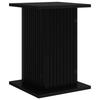 Plant Stand Black 30.5 x 30 x 43 cm Particleboard
